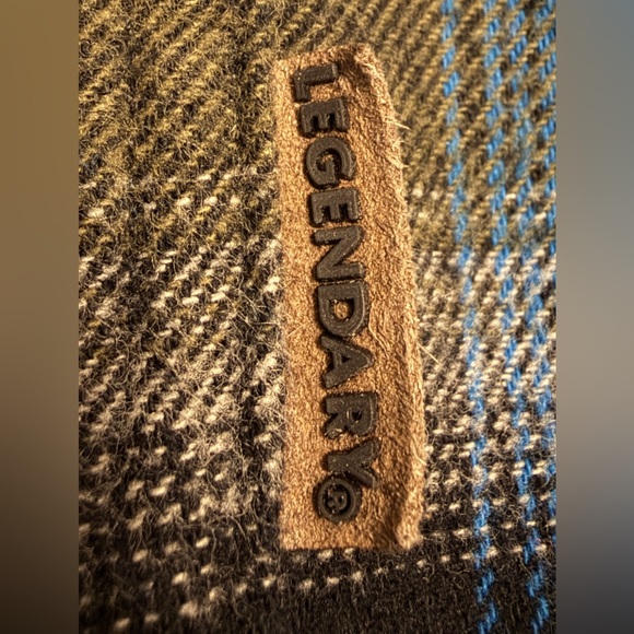 Legendary Whitetails Men’s/Women’s Flannel Shirt Blue Plaid 100% Cotton Size XL - Picture 7 of 9